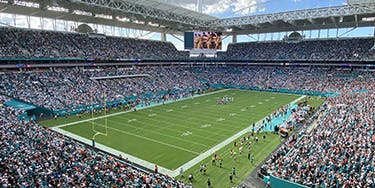 Image of Miami Dolphins At East Rutherford, NJ - Premium Tailgate Tent - NY