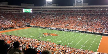 Image of Oklahoma State Cowboys At Fort Worth, TX - Amon Carter Stadium