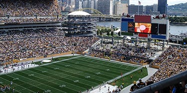 Image of Pittsburgh Steelers At Pittsburgh, PA - Premium Tailgate Tent - Pitt