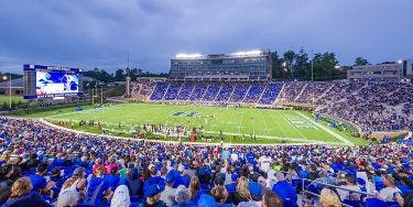 Image of Duke Blue Devils Football At Raleigh, NC - Carter Finley Stadium