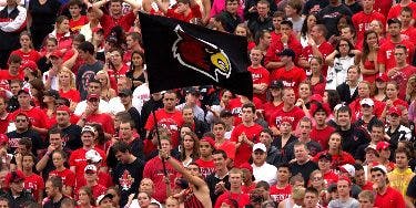 Image of Louisville Cardinals Football At South Bend, IN - Premium Tailgate Lot - Notre Dame