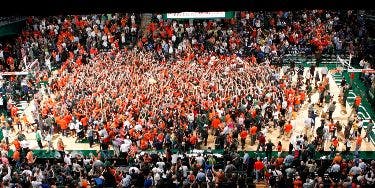 Image of Miami Hurricanes Basketball At New York, NY - Madison Square Garden