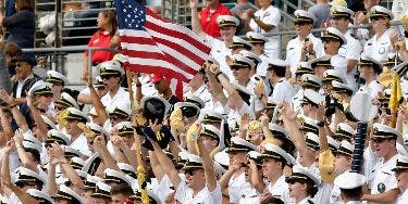 Image of Navy Midshipmen Football At Landover, MD - Northwest Stadium