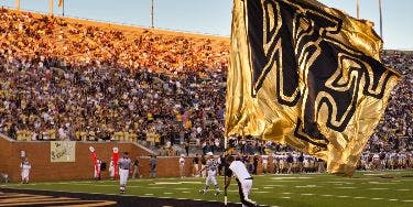 Image of Wake Forest Demon Deacons Football At East Hartford, CT - Pratt and Whitney Stadium At Rentschler Field